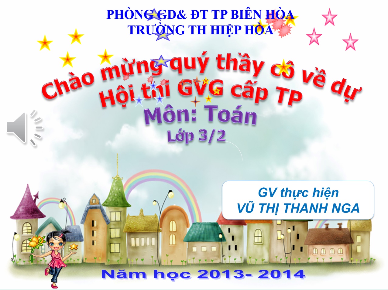 M&Ocirc;N TO&Aacute;N LỚP 3